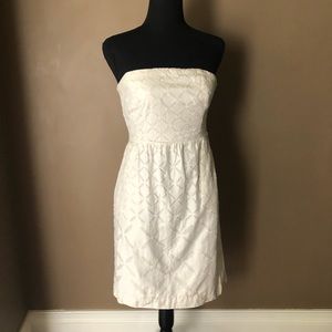 J. Crew Strapless Summer Dress